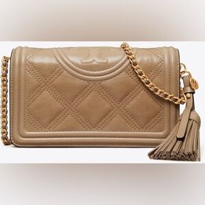 Tory Burch Fleming Soft Glazed Wallet Crossbody Bag/Purse | PRELOVED 🤎👜
